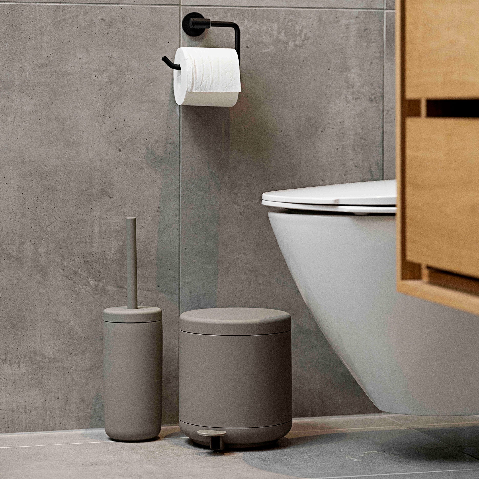 Ume WC-Bürste Taupe